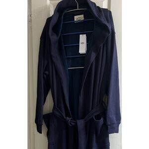 Leland UGG robe hoodi navy blue